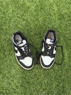 Nike Black and White Low-Top Sneakers